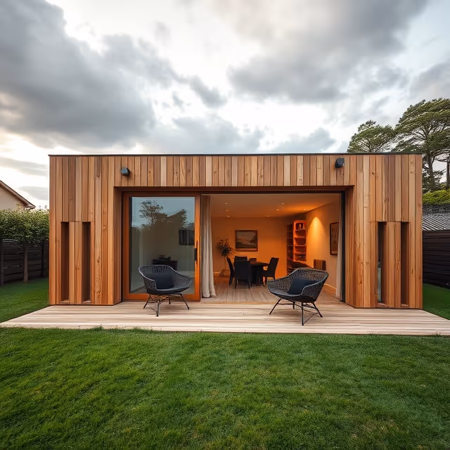 Extension en bois
